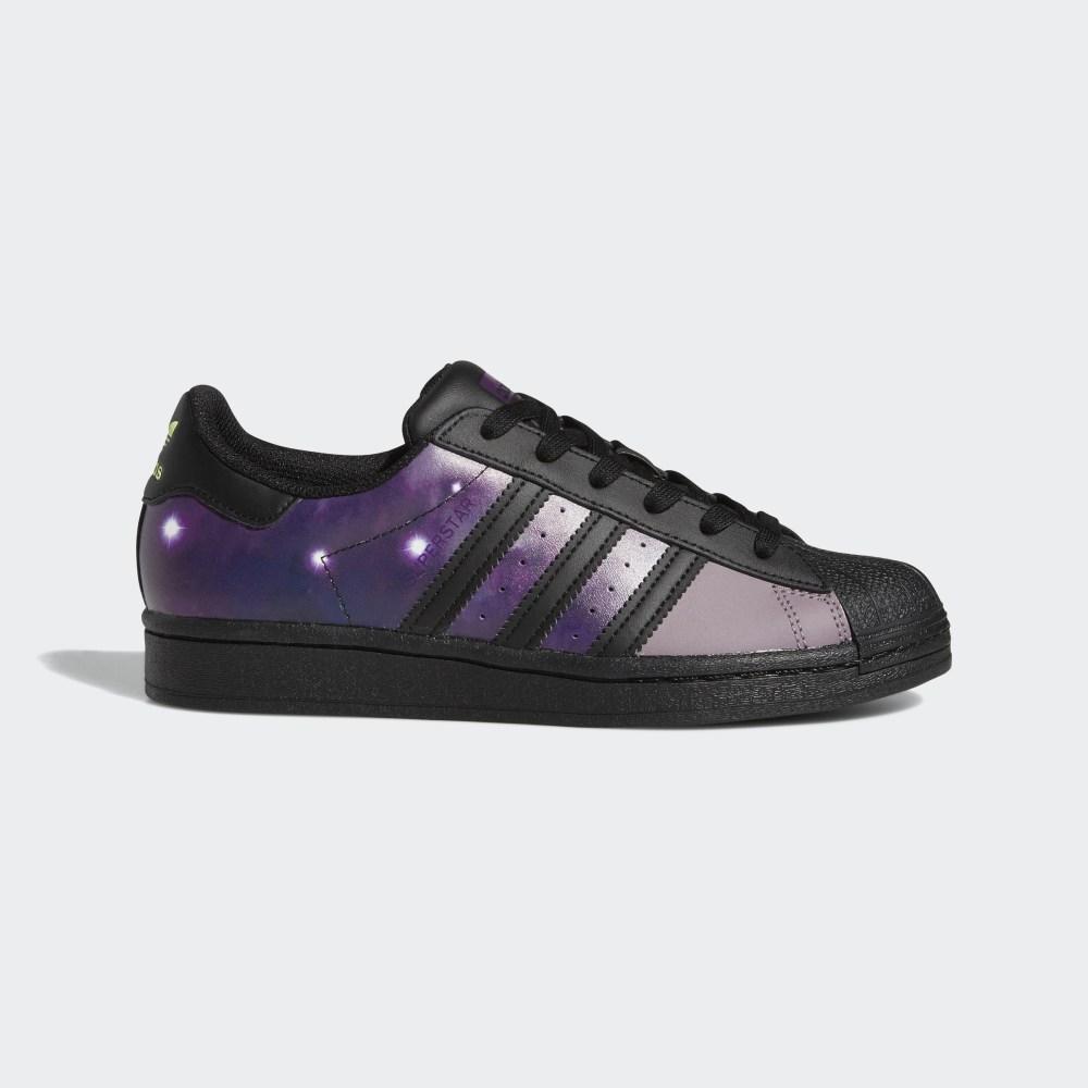 Originals Adidas Superstar Fete Romania - Negrii/Violet FW2644